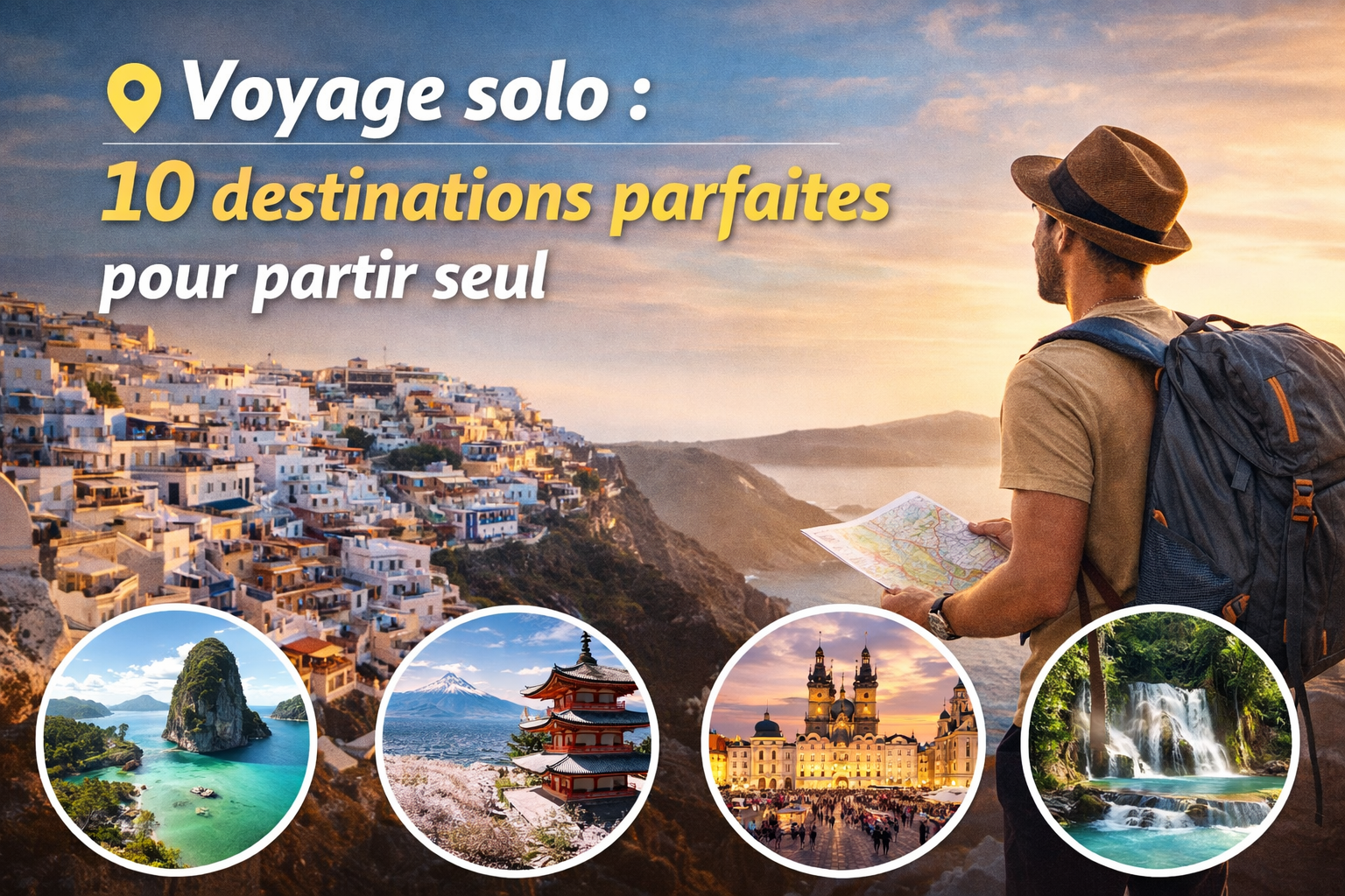 ✈️  Voyage Solo, 10 destinations parfaites pour partir seul